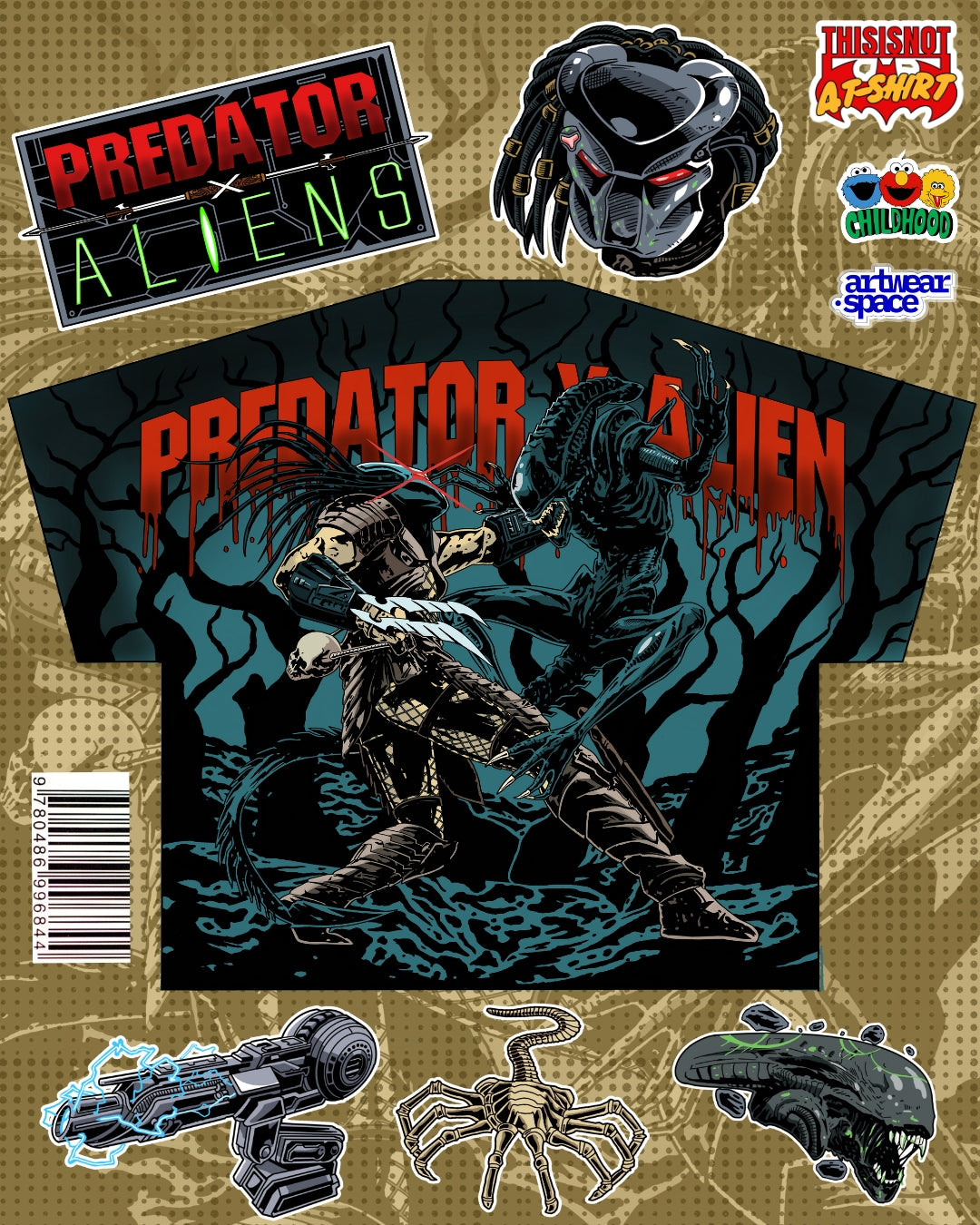 Aliens vs Soldiers  (DROP  45 )