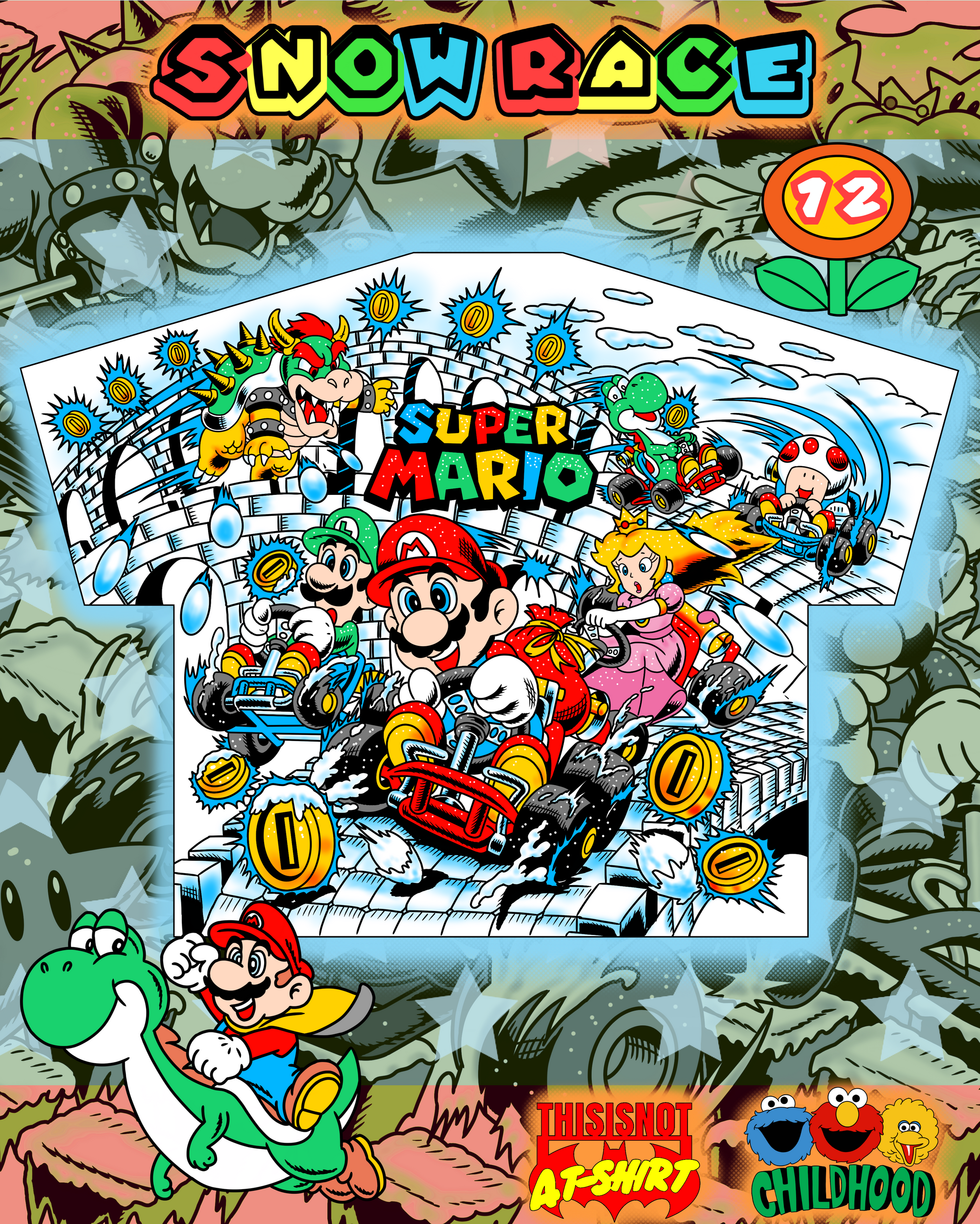 Snow Race ( Drop 12 )