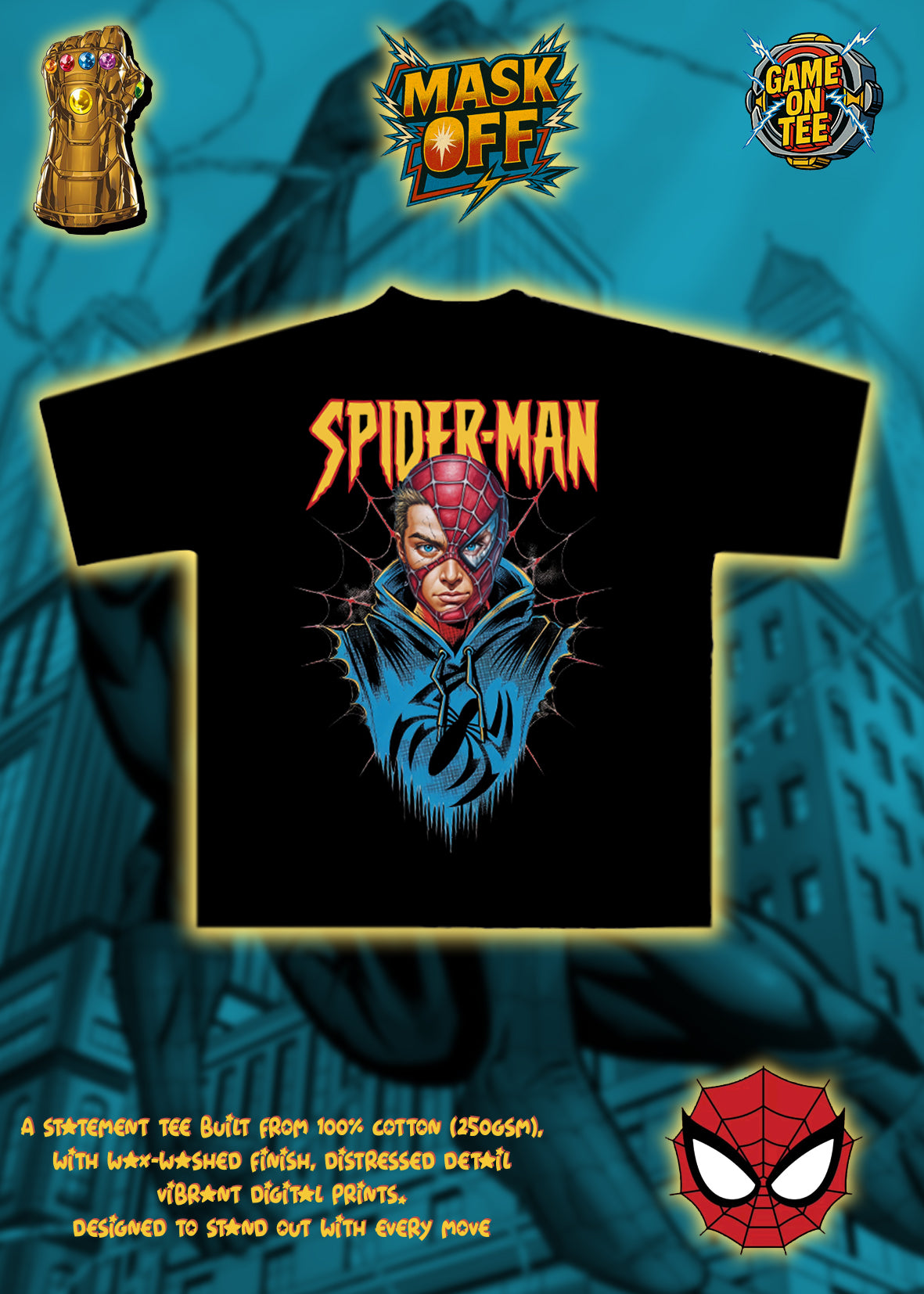 HOODED DESTINY – SPIDER STRIKES BACK (DROP  43)